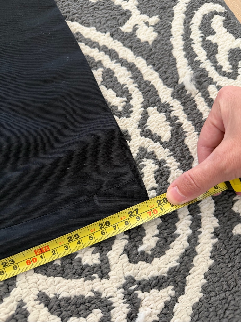 Open Edit Black Drawstring Wide-Leg Palazzo Pants - Picture 9 of 9